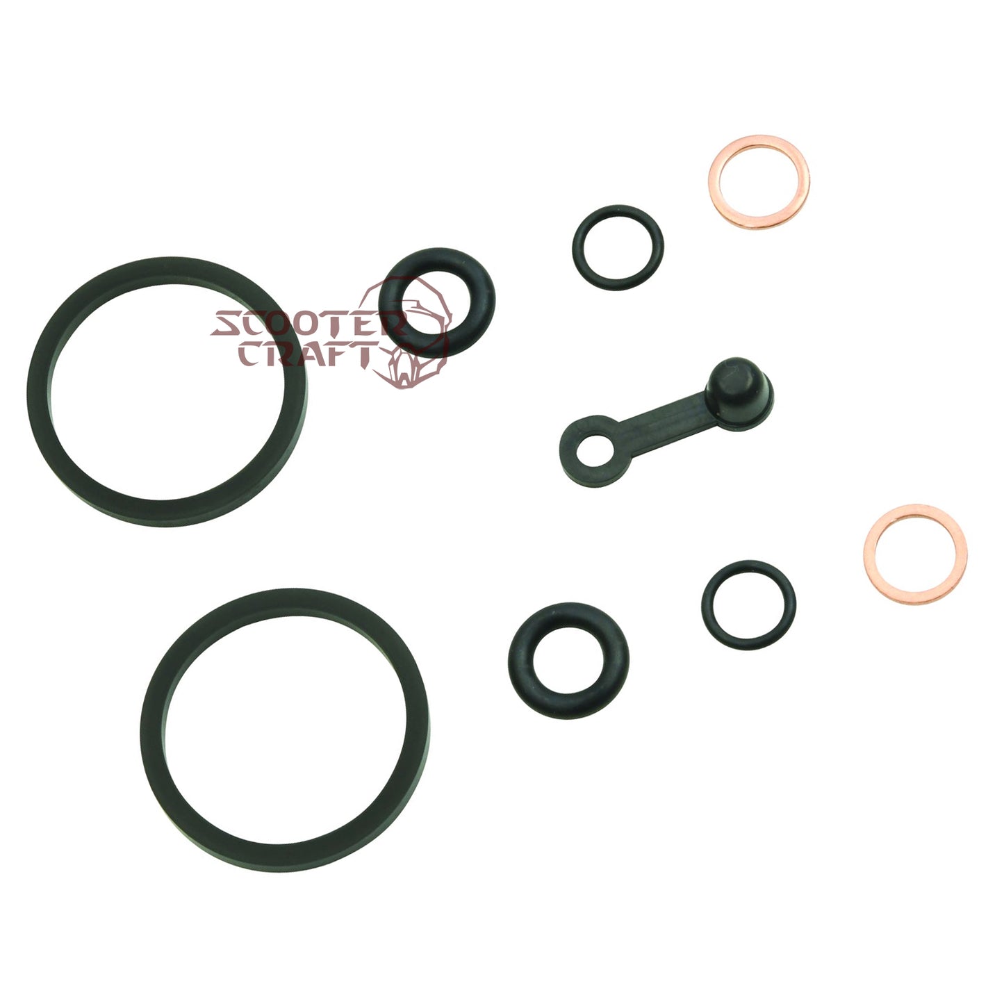 Brake Caliper Rebuild Kit Kymco Maxxer 400, MXU 450, MXU 465, MXU 550 IRS, MXU 700 EPS T3b