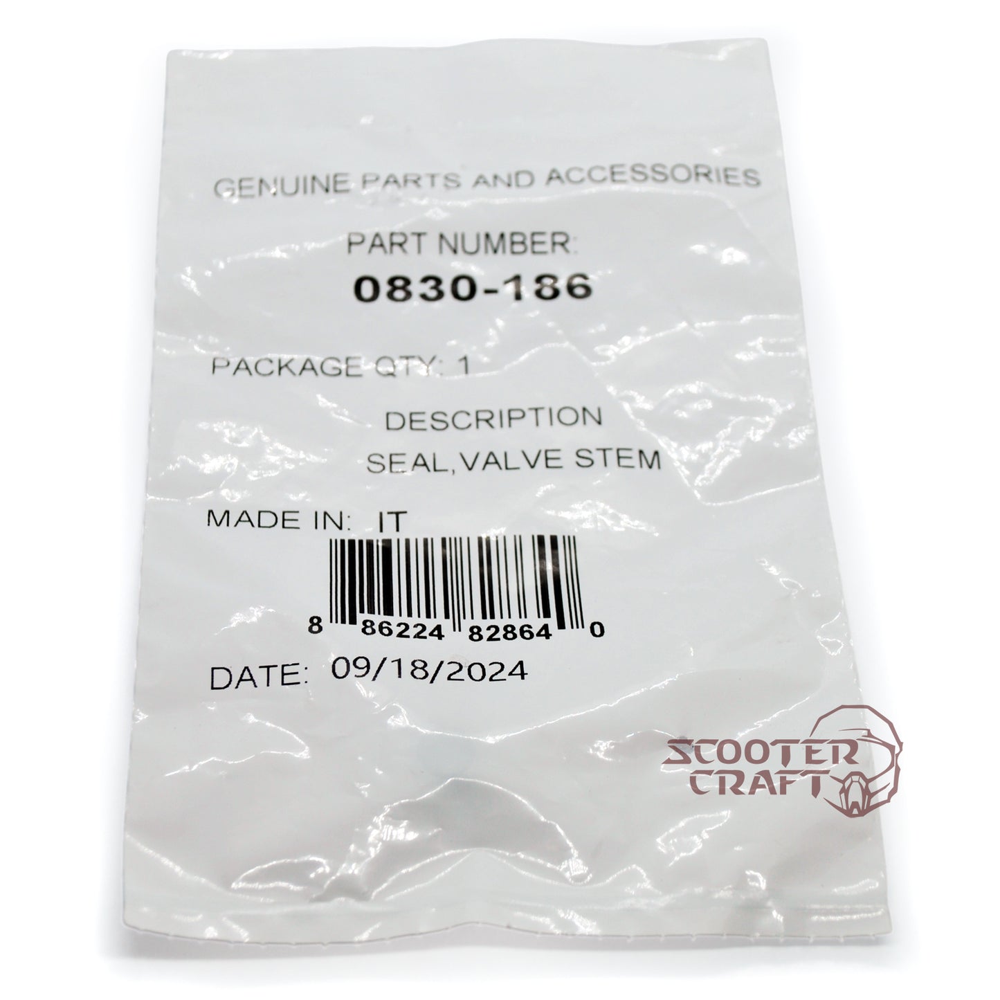 Valve stem seal Arctic Cat Alterra 550, 650 H1, TRV 700, Thundercat 1000, Wildcat 1000, genuine