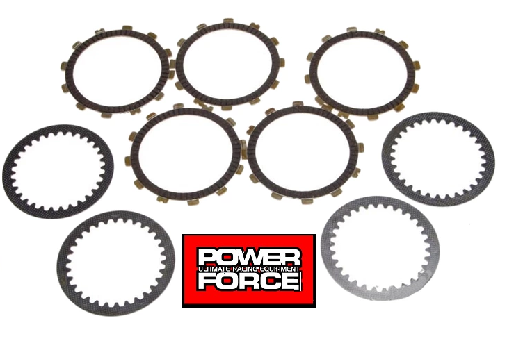 Clutch plates and steels Suzuki GN 125 GN125000036
