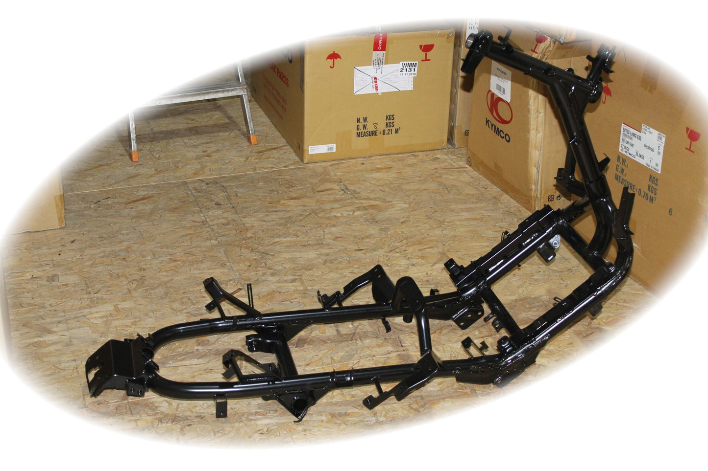 Scooter frame Kymco Bet&Win 125, genuine