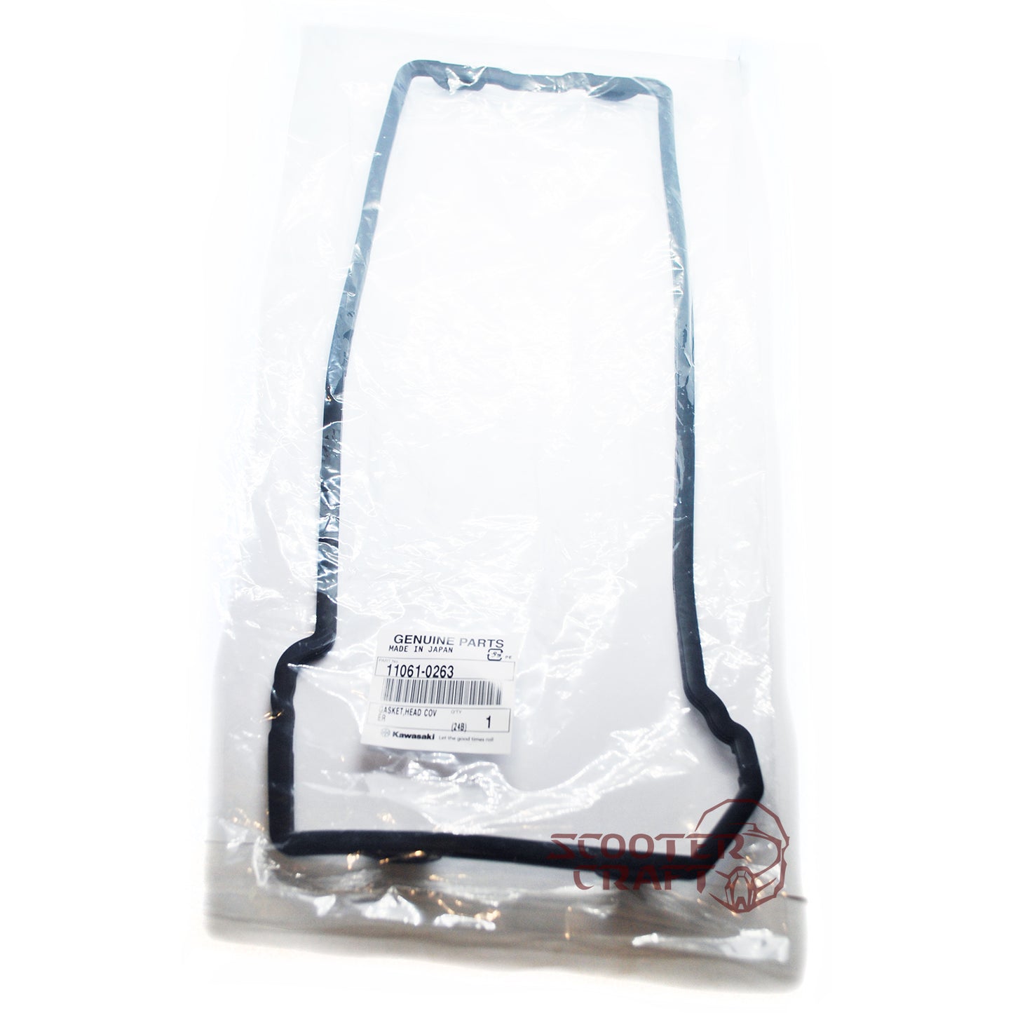 Valve cover gasket Kawasaki Concours 14 ABS, GTR 1400, genuine
