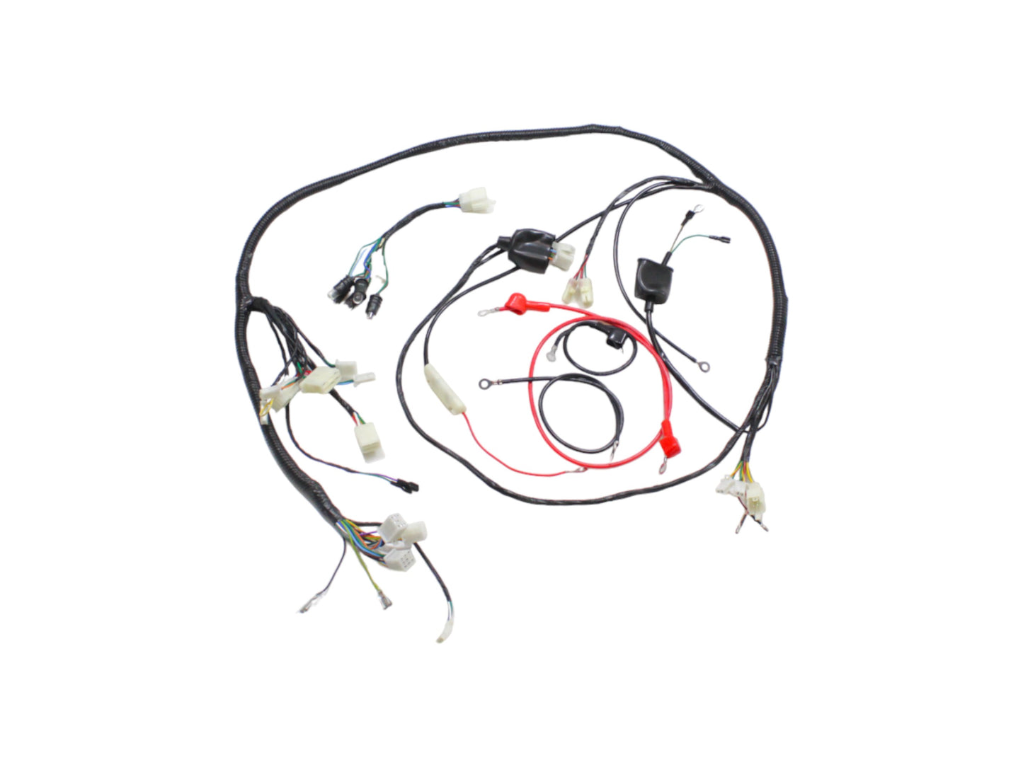 Wiring harness scooter GY6-50 4T 12" wheels