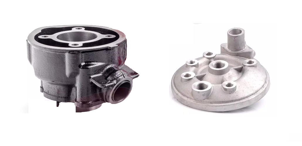 Cast-iron cylinder with head Yamaha DT,Aprilia RS Minarelli AM6 47 mm 2T