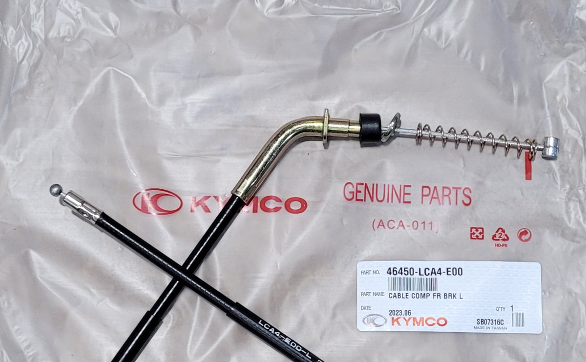 Front brake cable right 1205mm Kymco MXU 150, genuine