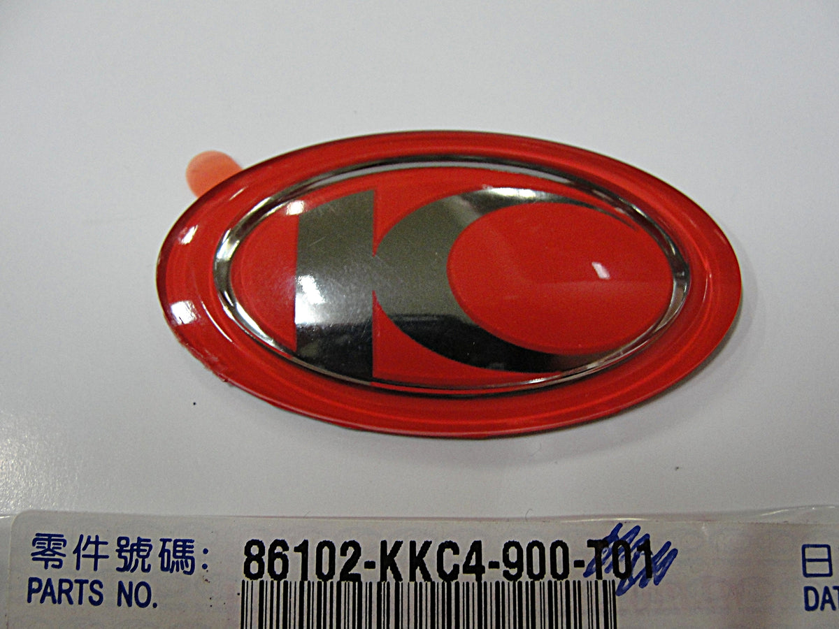 Sticker K-logo 28.5mm Kymco MXU 150, genuine