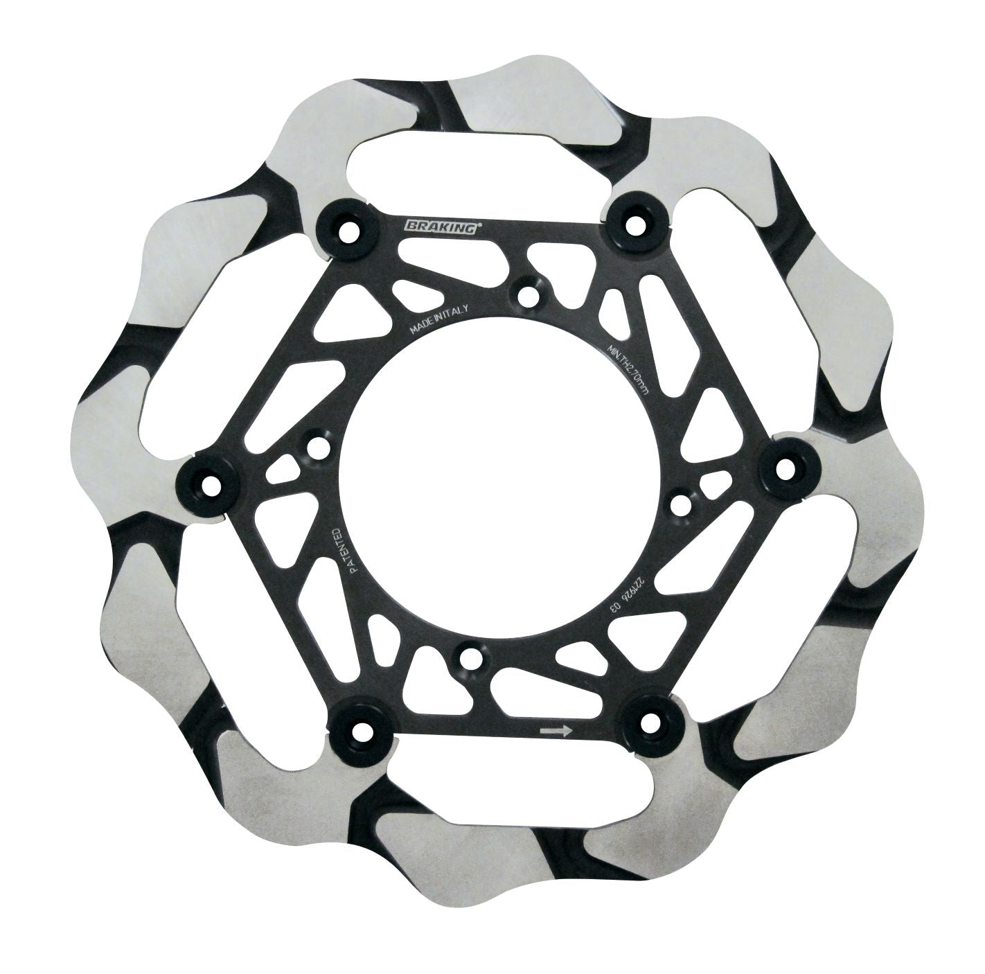 Brake disc Batfly floating Ø280 BY4134