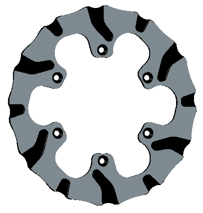 Brake disc Batfly Fixed BY4509