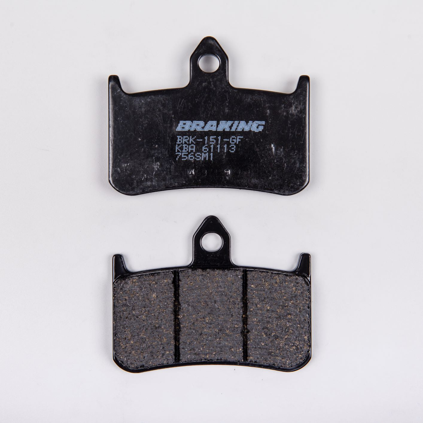 Brake pads semi-metallic 756SM1