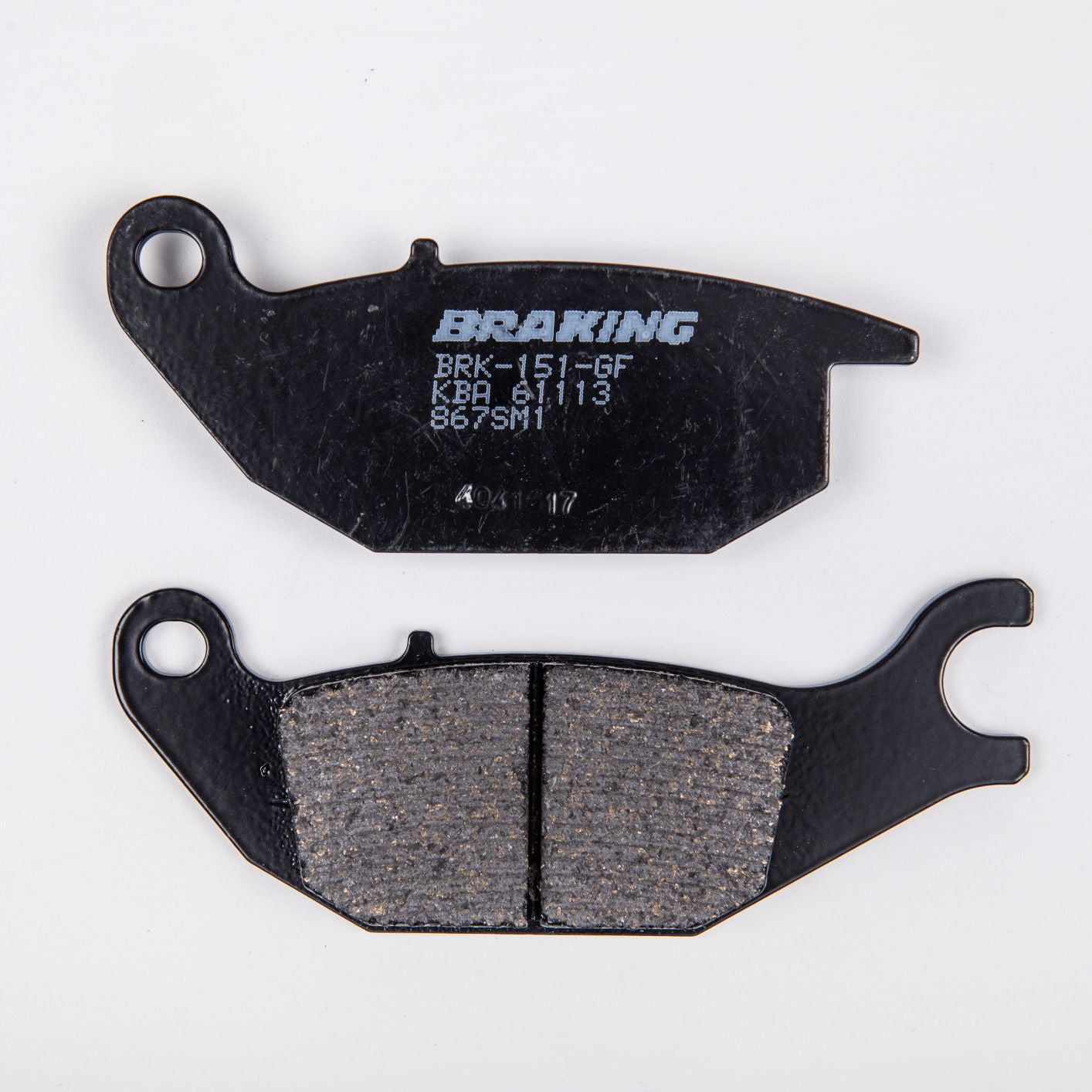 Brake pads semi-metallic 867SM1