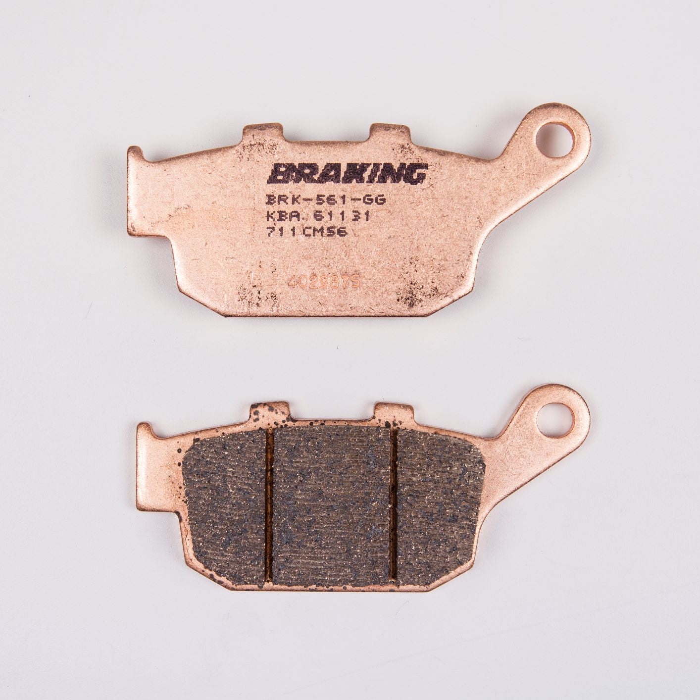 Brake pads sintered 711CM56 rear