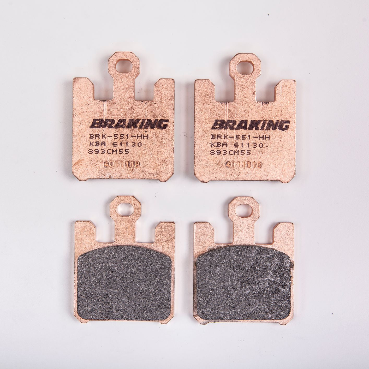 Brake pads sintered 893CM55 front