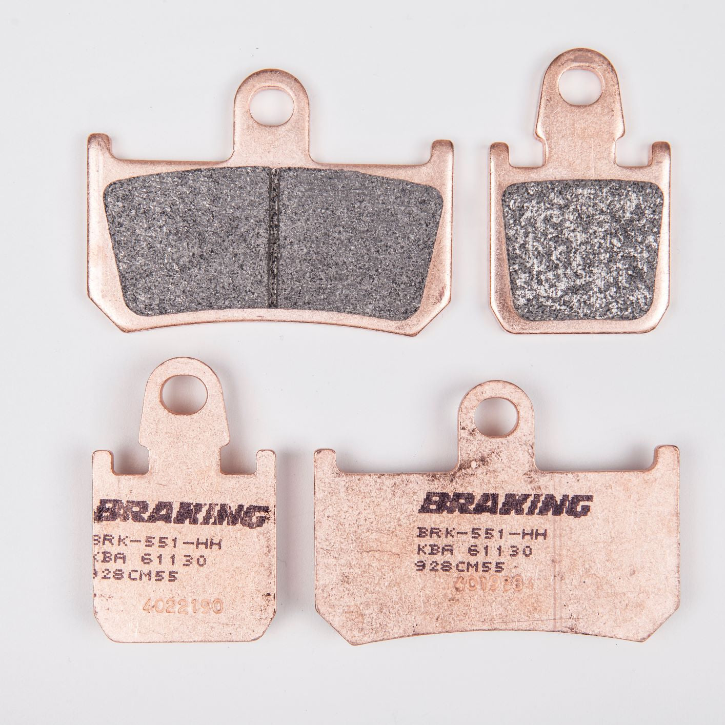 Brake pads sintered 928CM55 front
