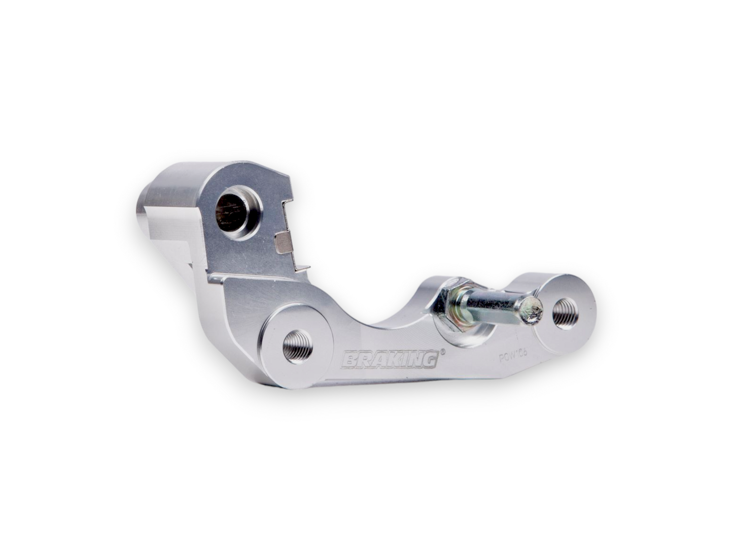 Front brake caliper adapter for 260 mm disc POW106