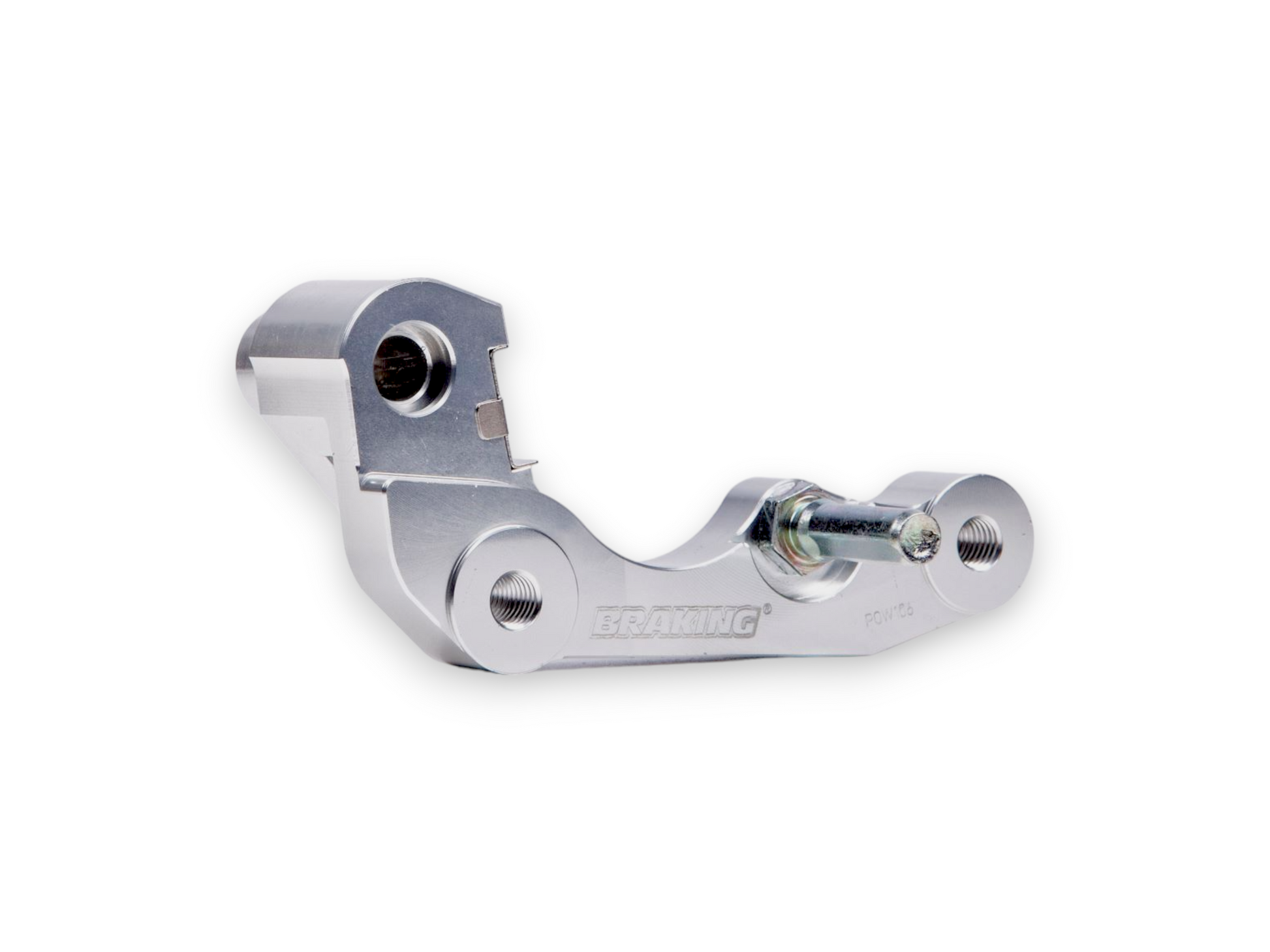 Front brake caliper adapter for 260 mm disc POW106