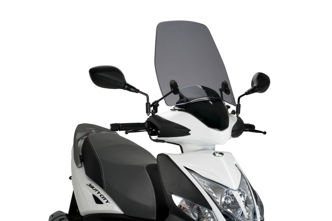 Windscreen for Kymco Agility City 50,125 2020–2022 (Urban) light smoke