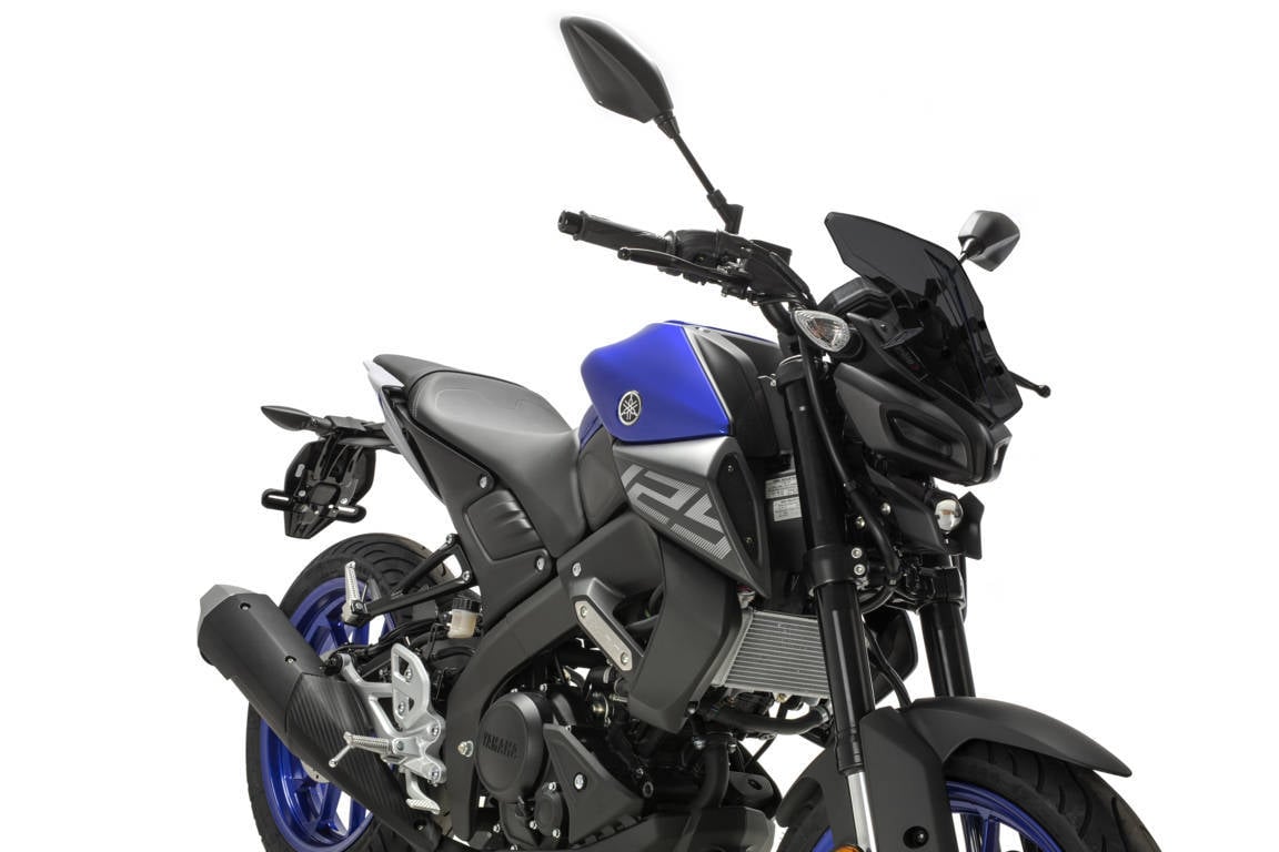 Windscreen for Yamaha MT-125 2020–2024 black