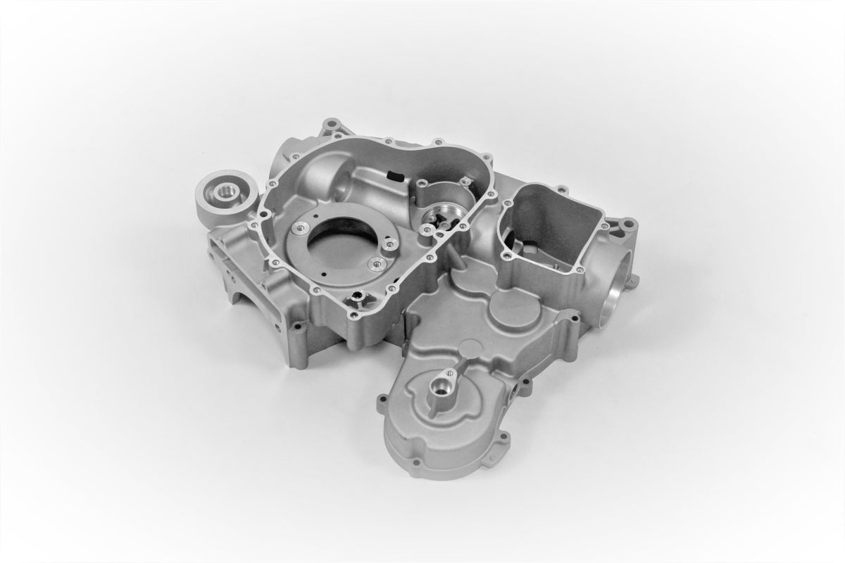 Engine crankcase set left+right Kymco MXU 550 EPS T3b, genuine