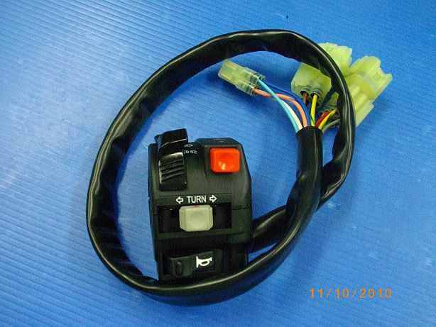 Left handlebar switch assembly Kymco Maxxer 400, genuine