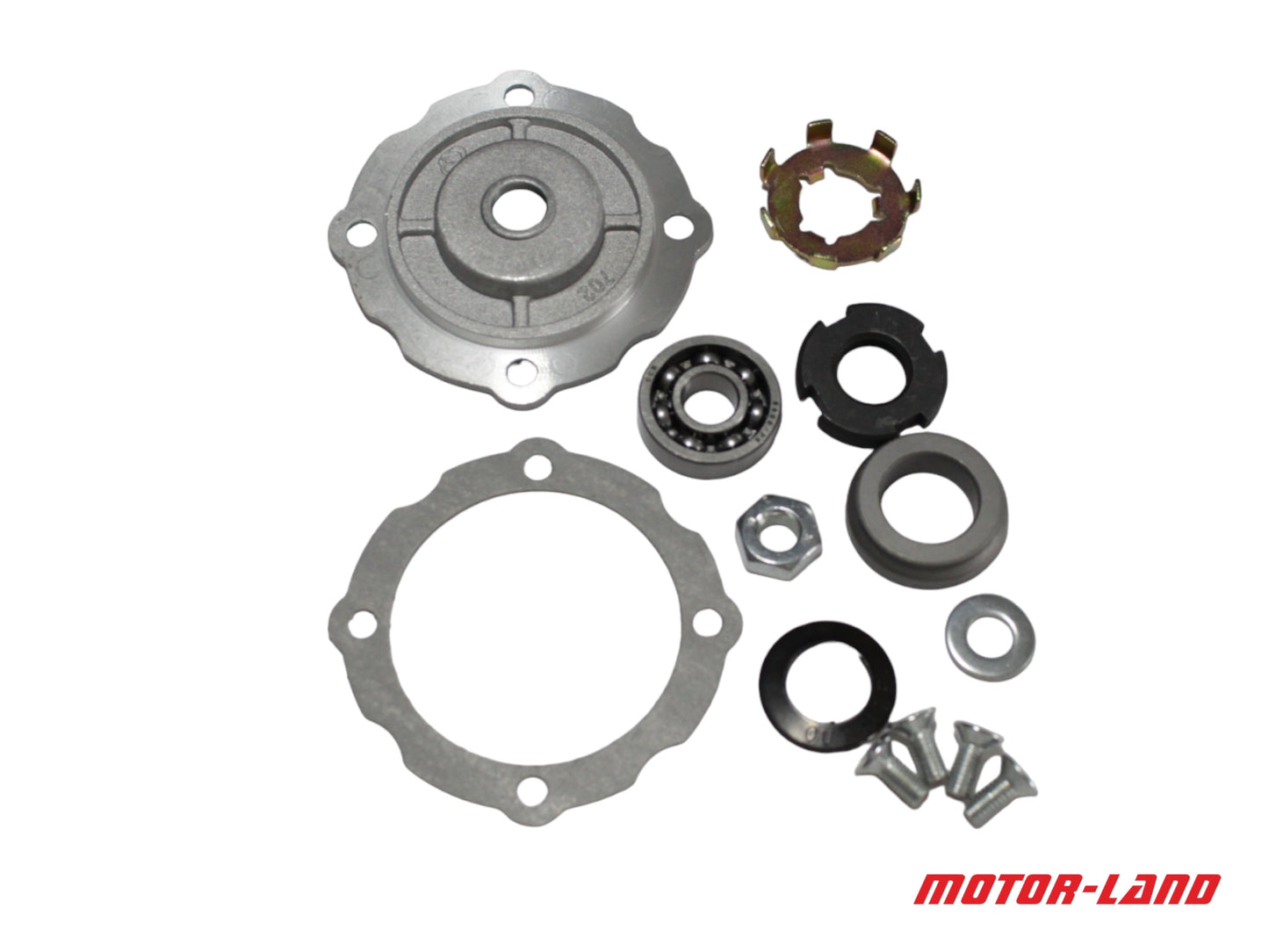 Clutch pressure plate with release bearing and nut YX 110 Apollo RXF Junior