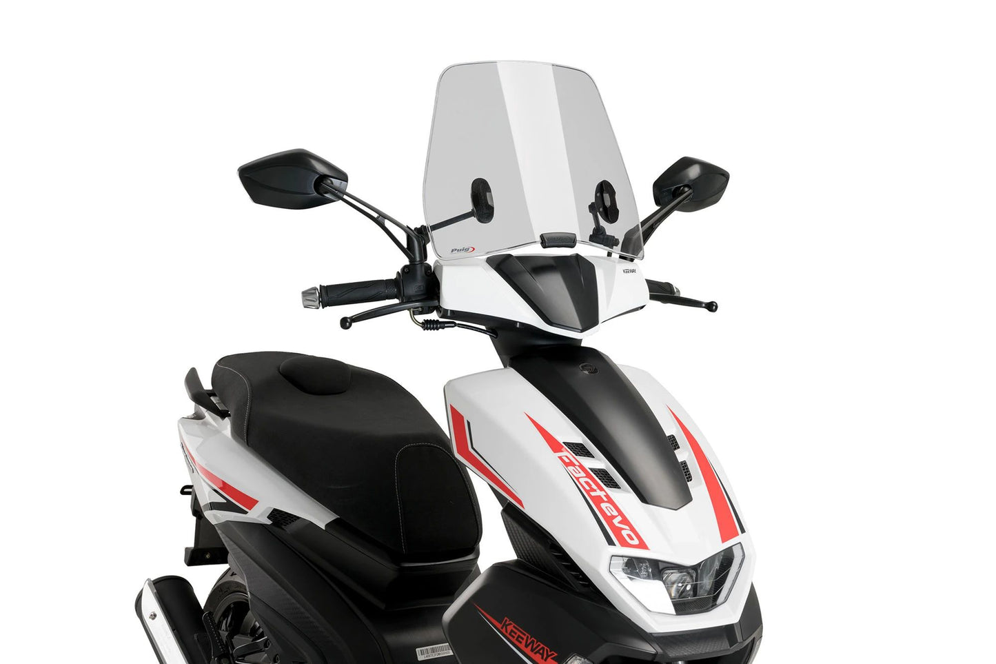 Windscreen for Keeway Fact EVO 125 2021–2024 light smoke