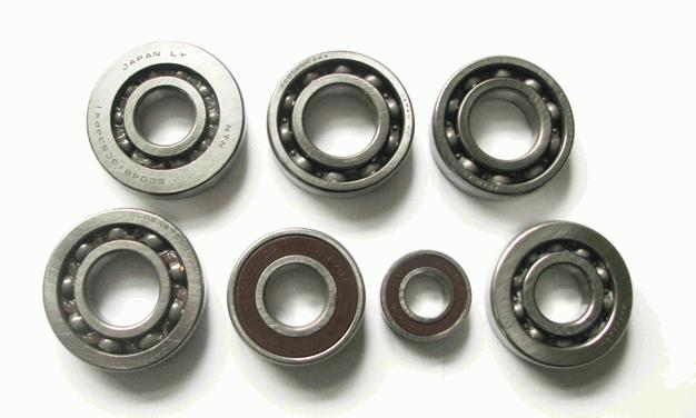 Main crankshaft bearing Piaggio,Kymco 20×52×12 SKF C3