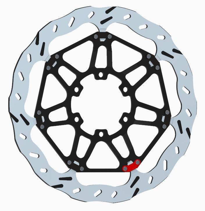 Brake disc EPTA Wave floating 320 EPR155R