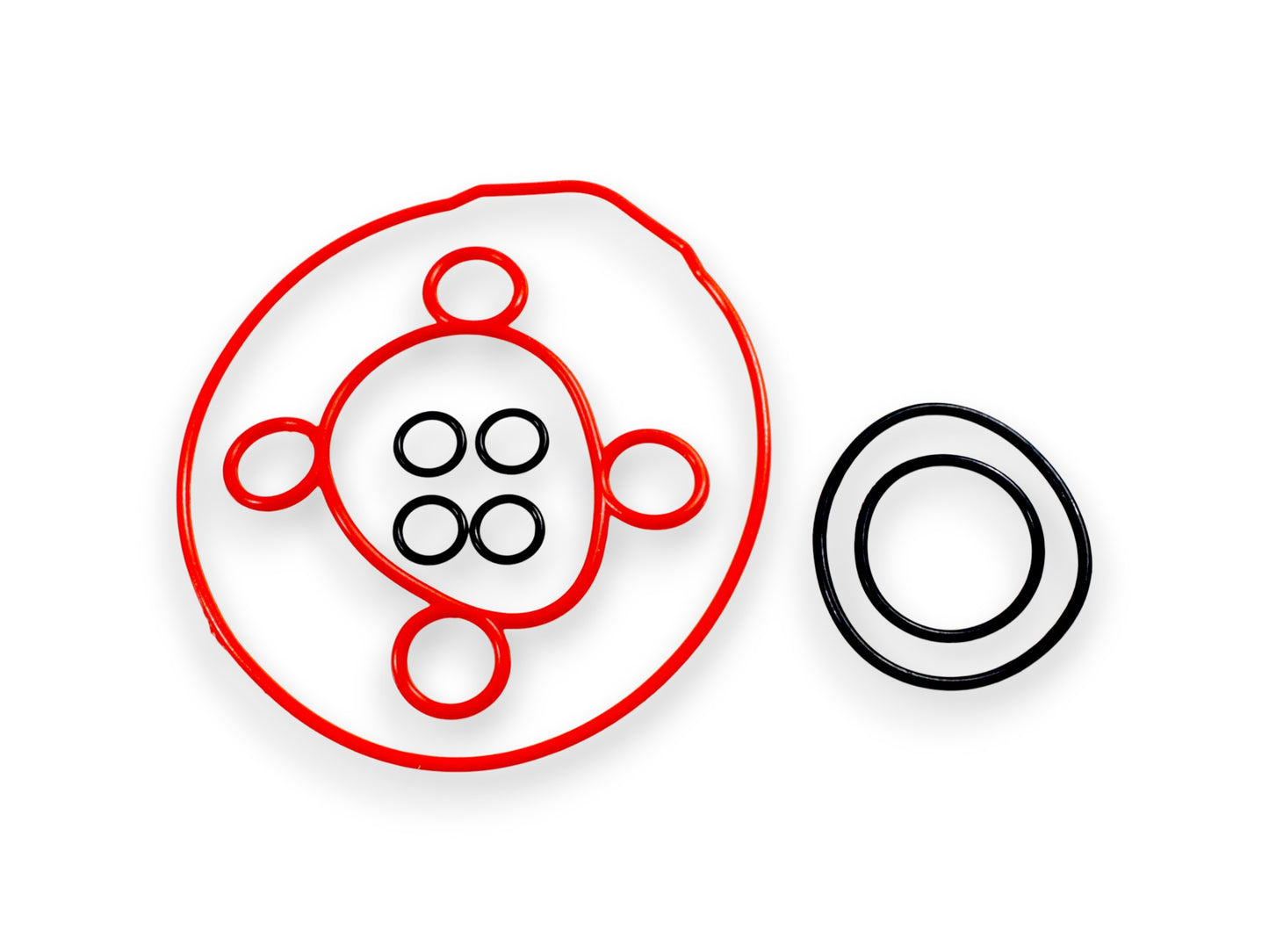 O-ring set Minarelli AM6 Yamaha DT,RZ50,Aprilia RS version 2