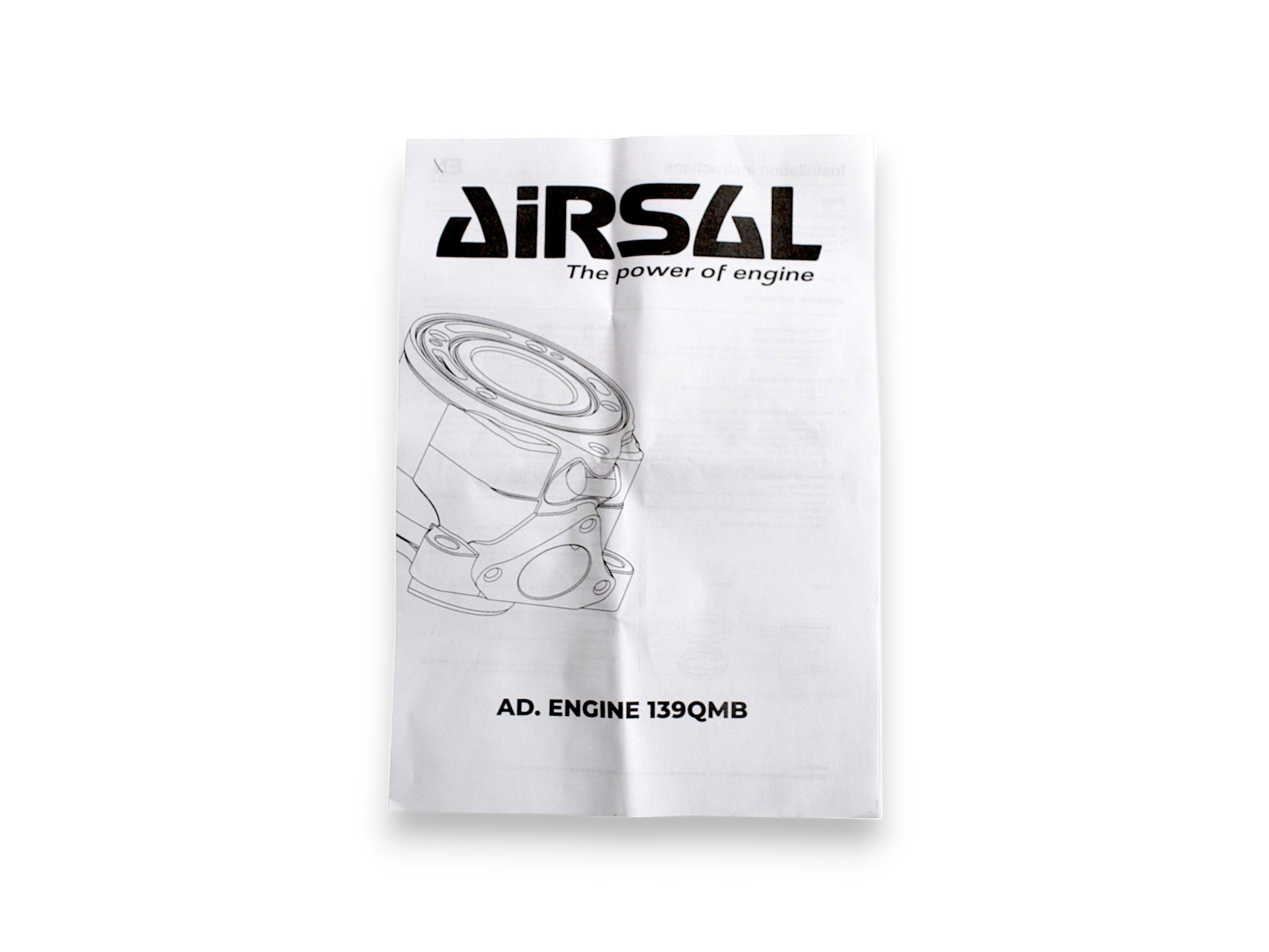 Nickasil-coated cylinder GY6 50 4T 50cc