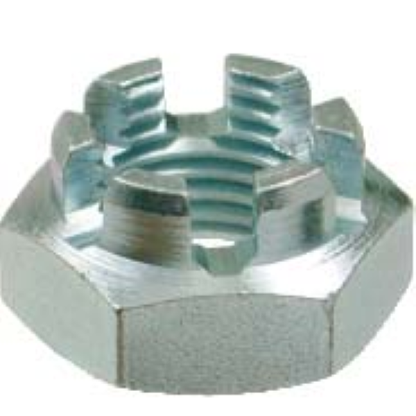 Castle nut rear brake drum M14