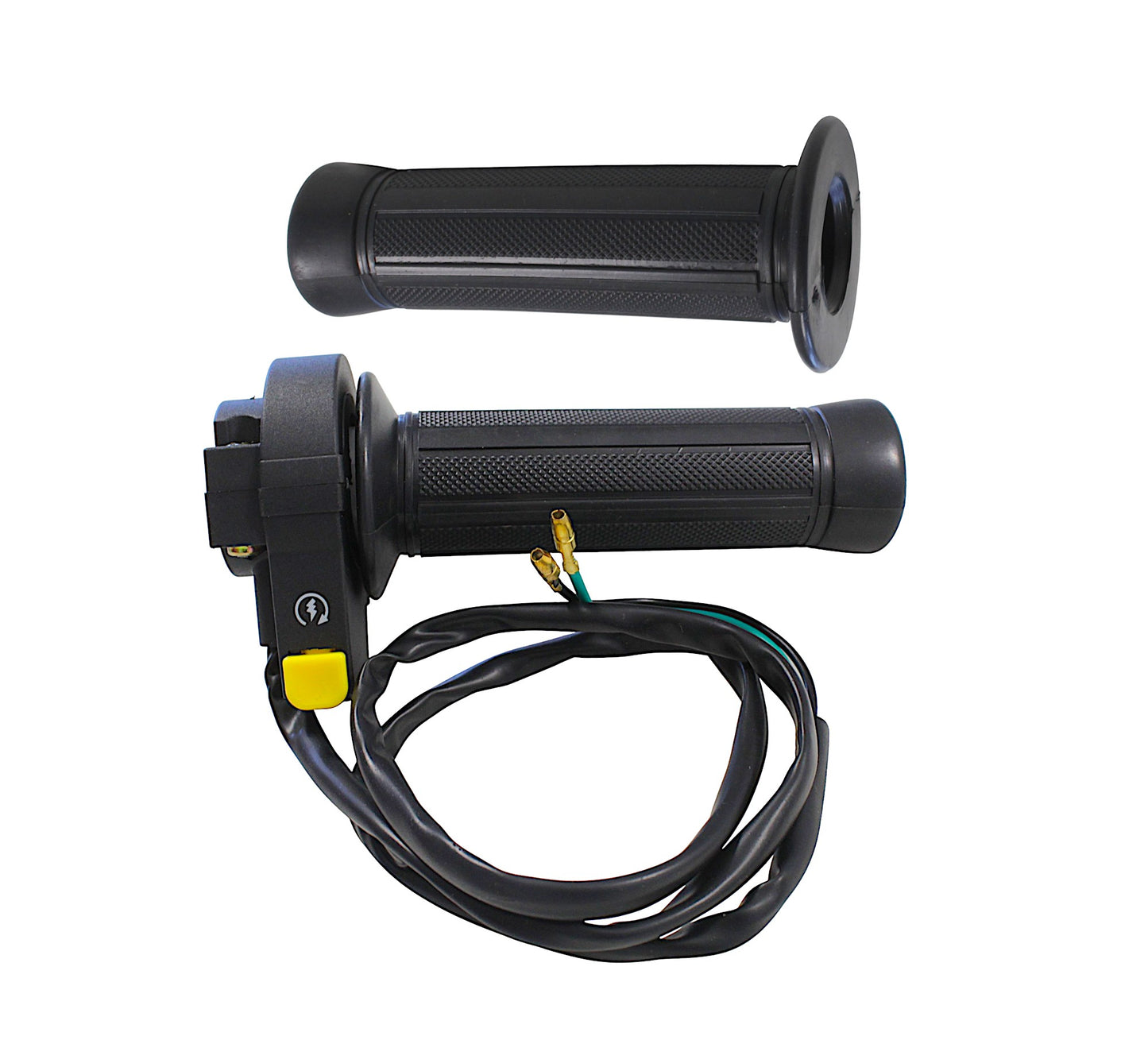 Throttle assembly with handlebar grips bicycle engine 2T 80 cc