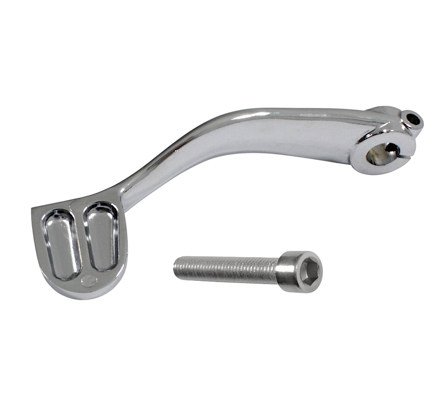 Kick starter lever Piaggio,Gilera (silver) 50 cc 2T
