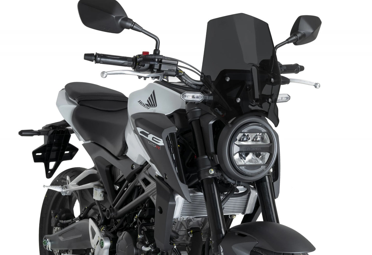 Windscreen for Honda CB125R,CB300R 2024–2025 dark smoke