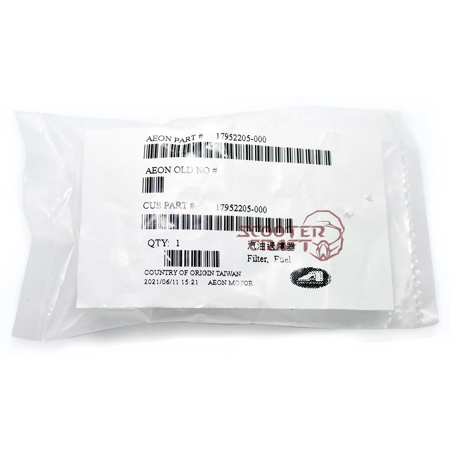 Fuel filter Aeon Cobra 400 EFI SX/SM, Cobra 424 SM/SX E5, genuine