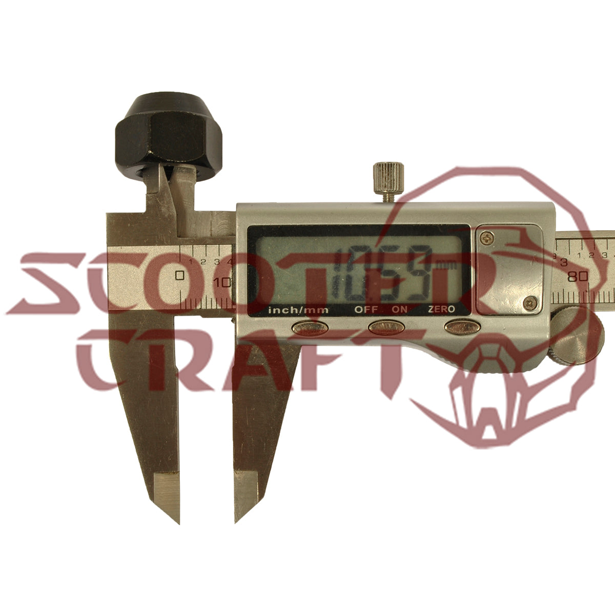 NUT M12X1.25 SHORT BLACK Hytrack HY310