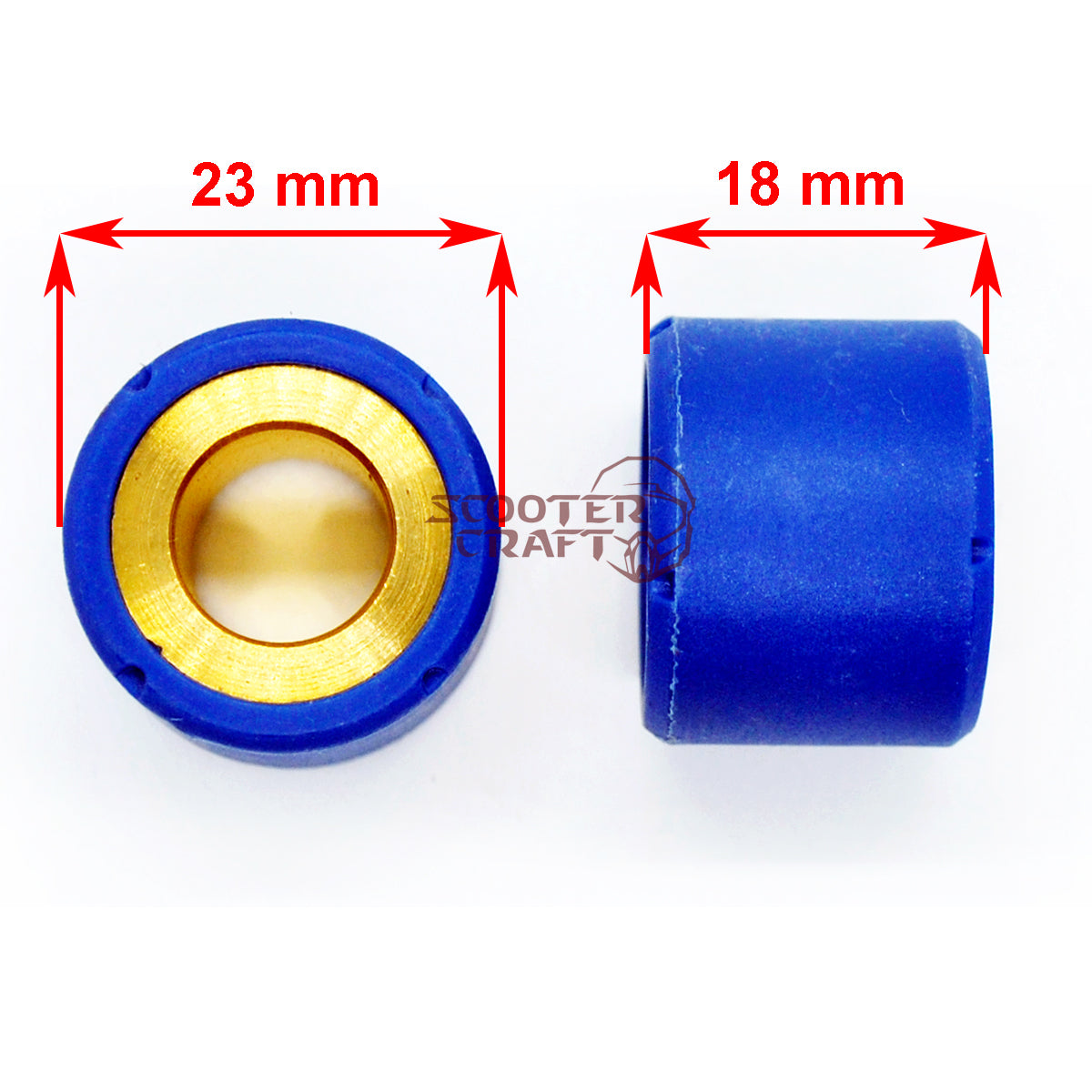 Variator rollers (weights) 23x18 mm, 25 g, Aeon Elite 400, Quadro QV3 350, Qooder QV3 350