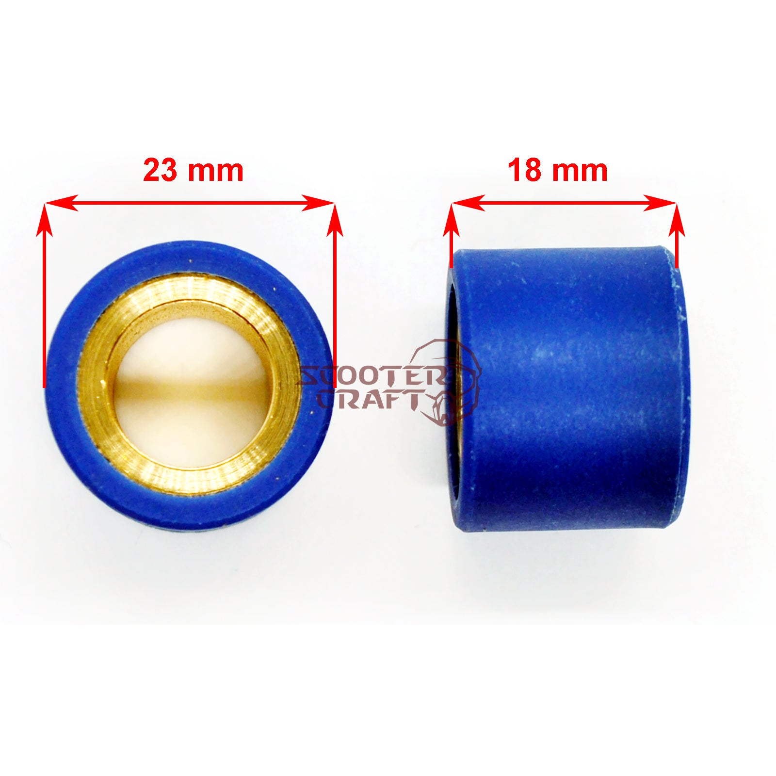 Variator rollers (weights) 23x18 mm, 20 g, Dinli DL801, DMX 270, Masai A300, Demon 360