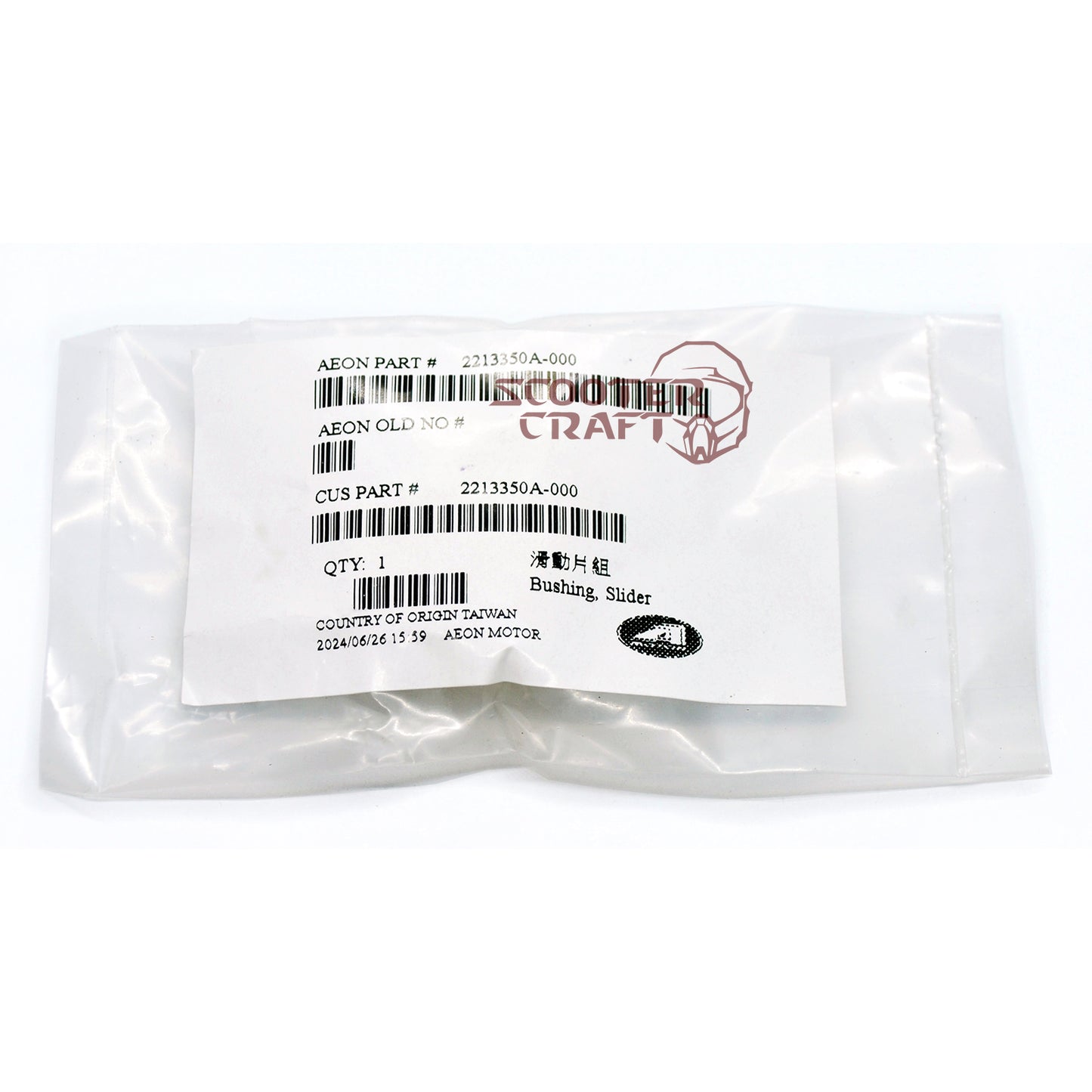 Variator sliders Aeon Cube 300, Crossland 300, Cobra 320, Elite 350, Goes 300S, Quadro 350 D, genuine
