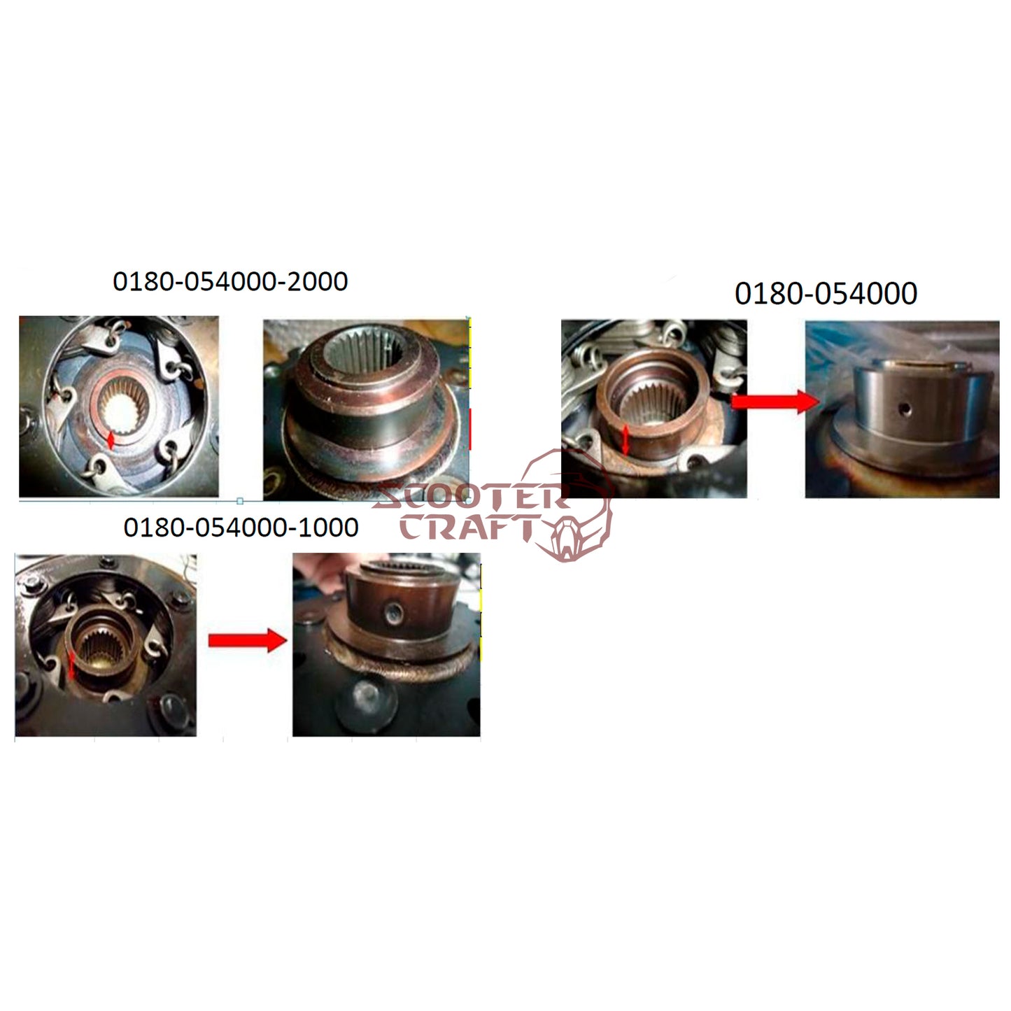 Clutch Carrier, Shaft HL, CF Moto CF500, CF600-3, CF625-C, CF188, X5, X6, Z6