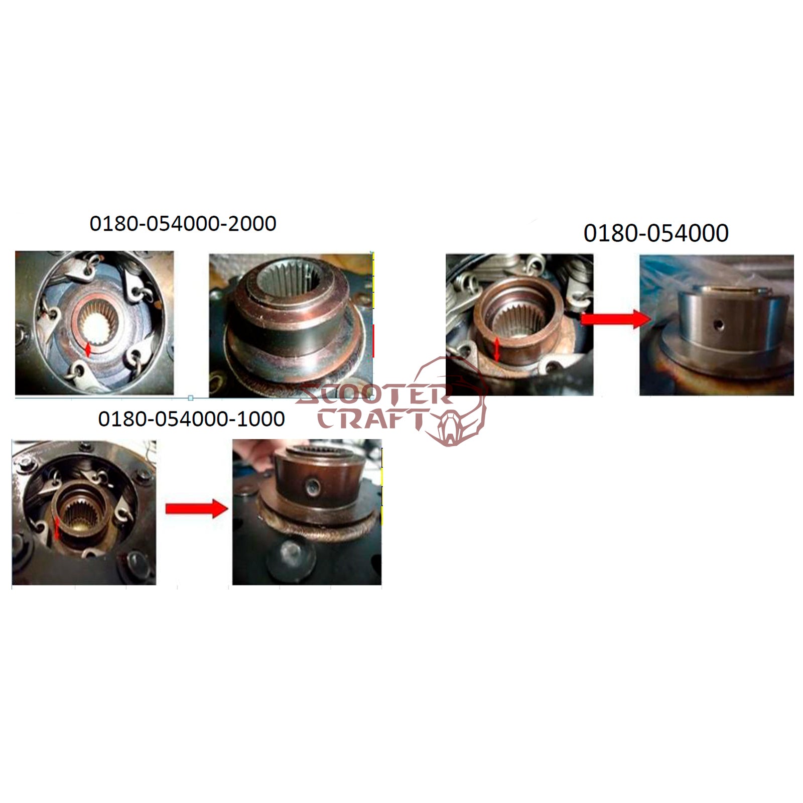 Clutch Carrier, Shaft HL, CF Moto CF500, CF600-3, CF625-C, CF188, X5, X6, Z6