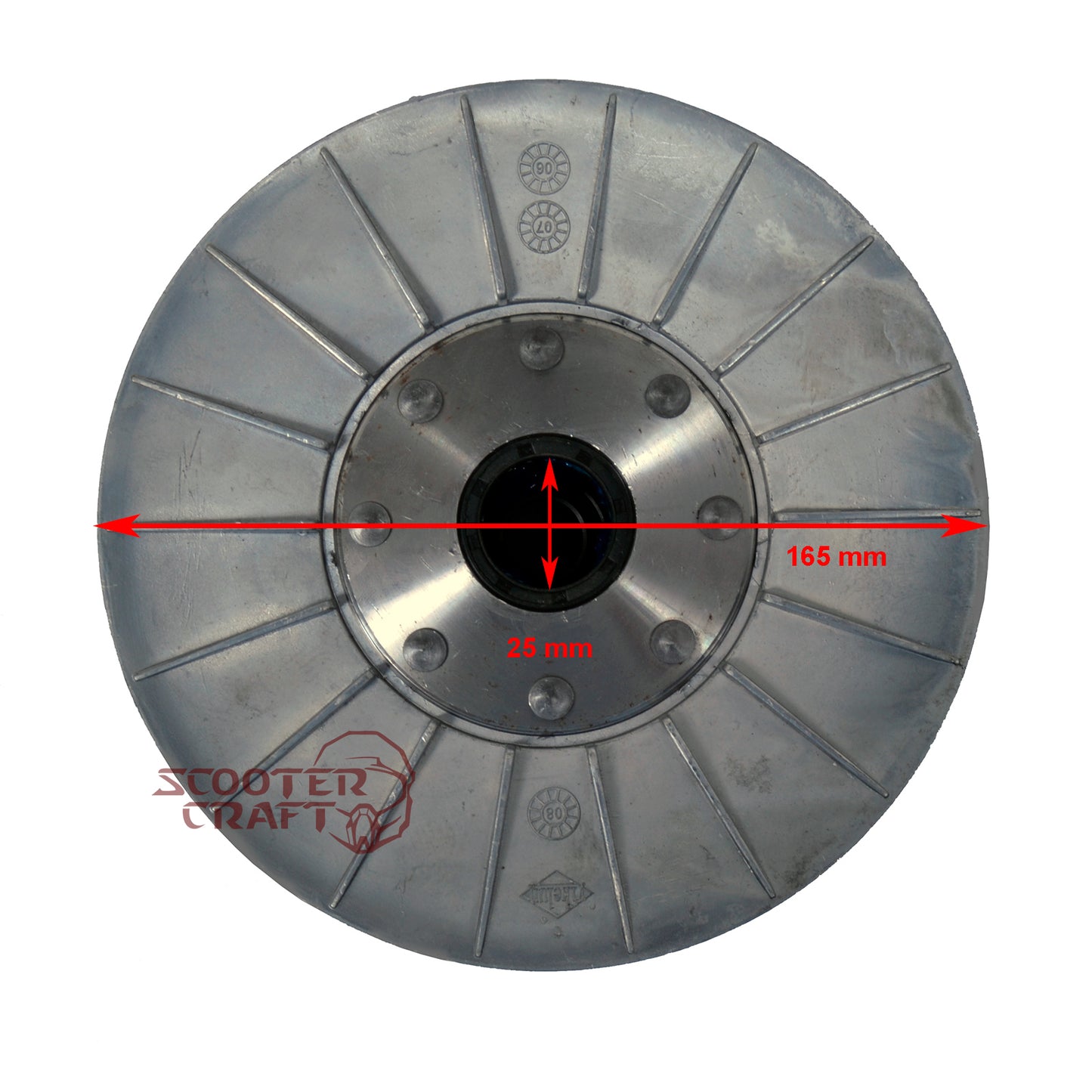 Torque Drive (Clutch Kit) 135 mm, Linhai ATV 260, ATV 300, LH260, LH300, Keeway Dragon 250
