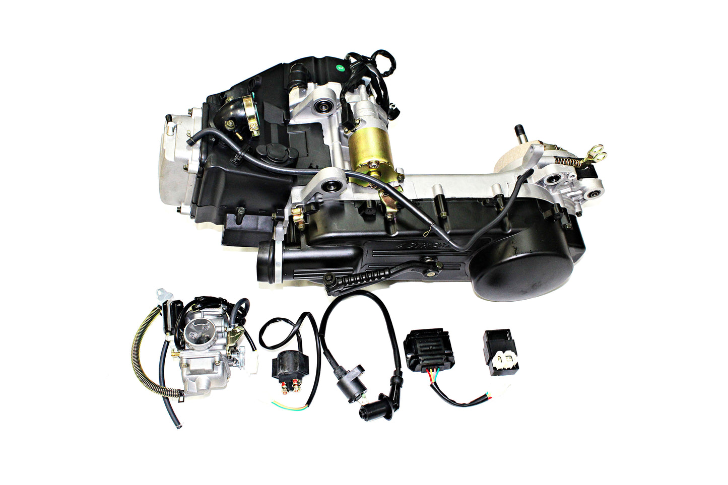 Complete engine GY6 150 cc 12-inch wheel GY61500004