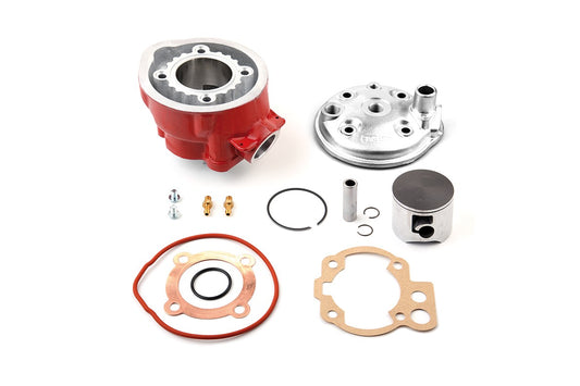 Nickasil-coated cylinder with head Racing Extreme Rieju RS2 SMX Yamaha DTX TZR DTR Minarelli AM6 Aprilia RS RX MX 48mm 2T