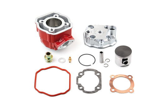 Nickasil-coated cylinder with head Racing Extreme Derbi Senda GPR Gilera RCR SMT Piaggio D50B0 engine Aprilia SX RX RS 50mm 2T