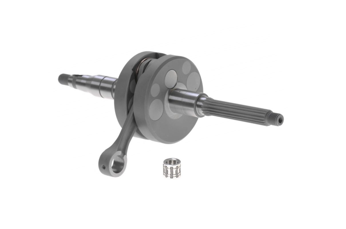 Crankshaft High-Tech 2T 50 cc Minarelli horizontal Malaguti F10 10 mm