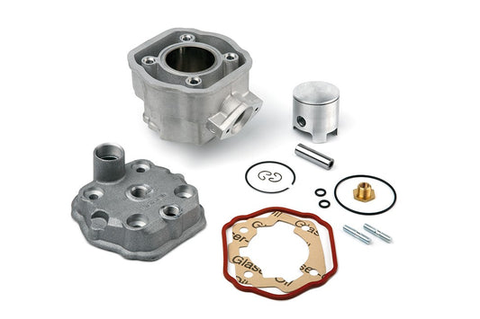 Nickasil-coated cylinder with head Derbi Senda GPR Gilera RCR Piaggio D50B0 engine Aprilia SX50 50mm 2T
