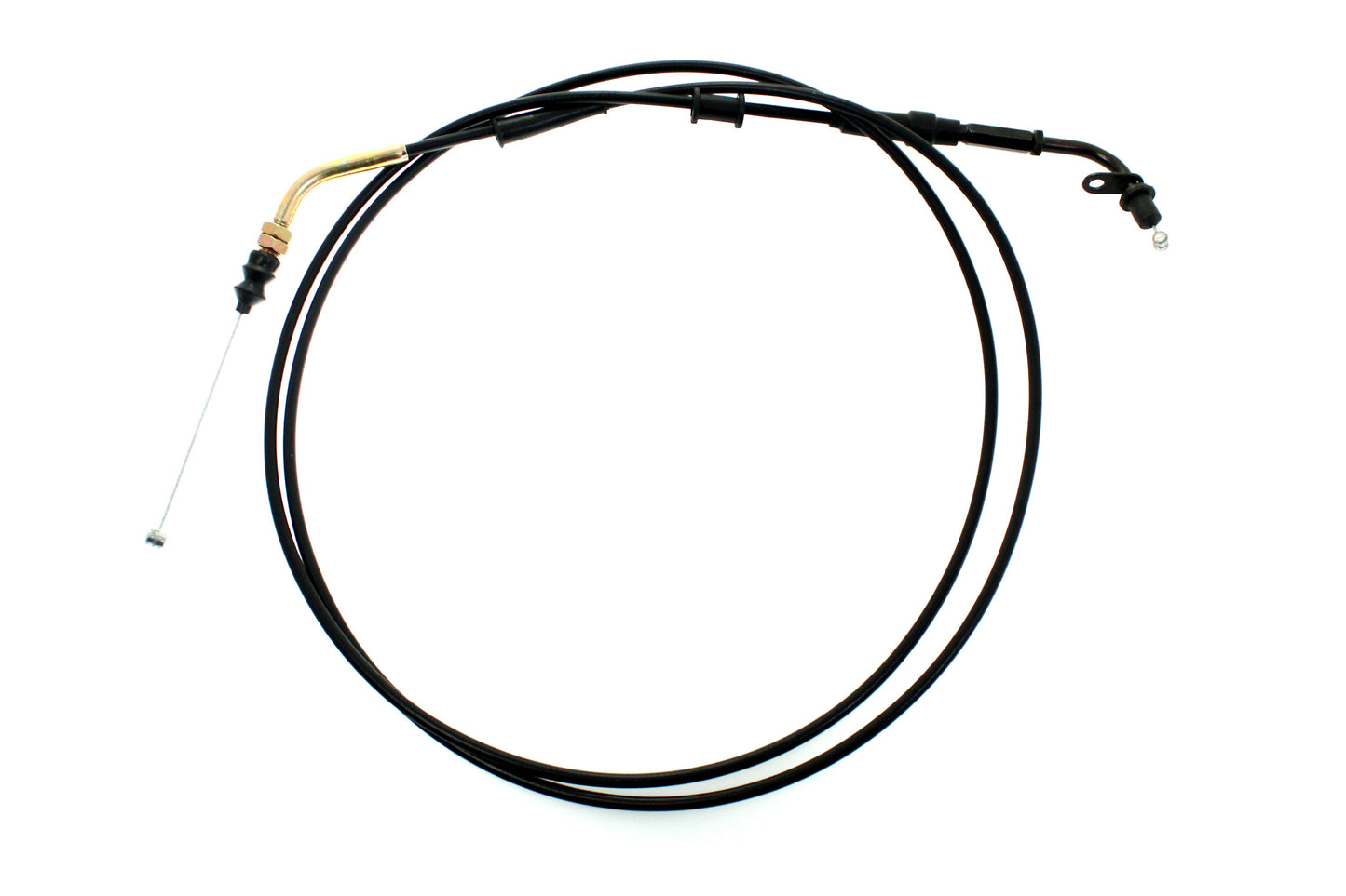 Throttle cable 4T length 2030 mm bracket LIN000002