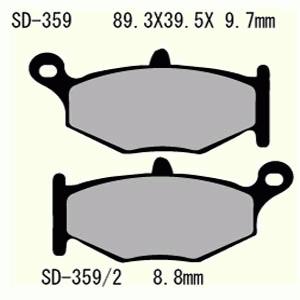 Brake pads VD-359 rear