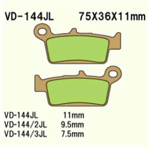 Brake pads VD-144JL