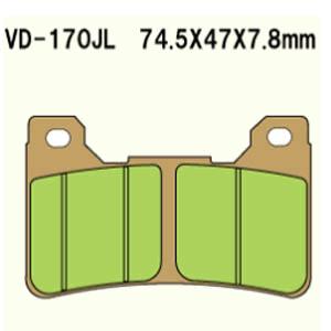 Brake pads VD-170JL (FA390,MCB755) front