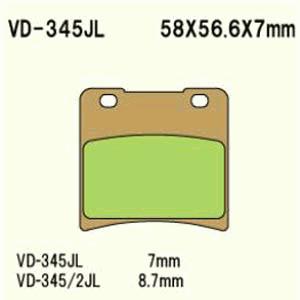 Brake pads VD-345JL